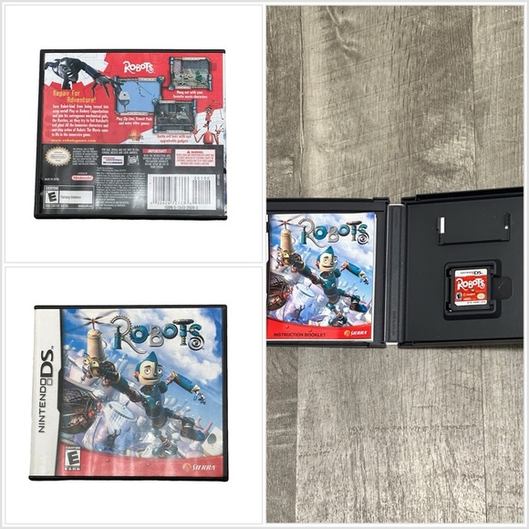 Robots Fantasy Violence - Nintendo DS Game Everyone 2004 Play Fun Family - Picture 1 of 5